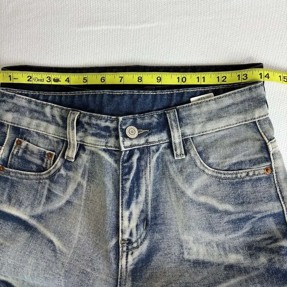 5 Lot Boys Denim Shorts Shirt Jeans Fashion Distressed Size 12-13Y New - Picture 7 of 12
